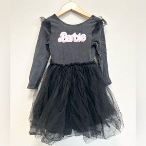Cotton On Black Barbie Dress for Kids